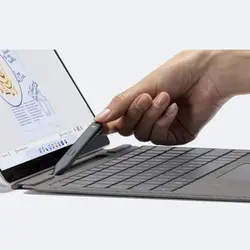تبلت مایکروسافت مدل Surface Pro 9-i5 ظرفیت 256 گیگابایت و رم 8 گیگابایت به همراه کیبورد Signature ICE BLUE و قلم Slim Pen 2