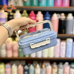 ظرف غذا گیاهی قاشق دار