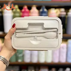 ظرف غذا گیاهی قاشق دار