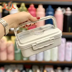 ظرف غذا گیاهی قاشق دار