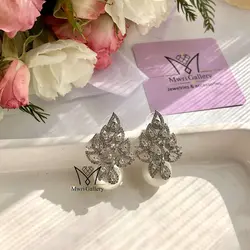 گوشواره مروارید جواهر