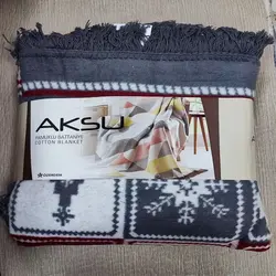 پتو تکنفره پنبه ای ترک