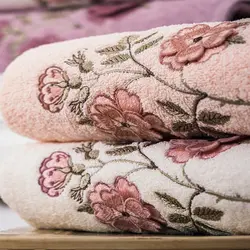 حوله دست وصورت گلدوزی ترک