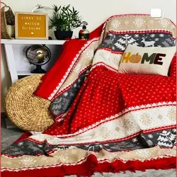 پتو پنبه ای دونفره ترک