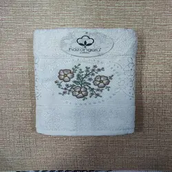 حوله دست وصورت گلدوزی ترک