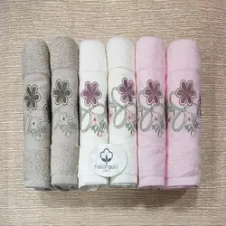 حوله دست وصورت گلدوزی ترک