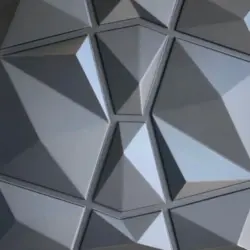 دیوار پوش سه بعدی پلیمری کد 002