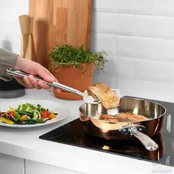 کفگیر استیل ایکیا مدل FINMAT