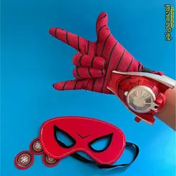 دستکش تیراندازی مرد عنکبوتی به همراه نقاب مدل WL51187A