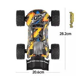 ماشین کنترلی WLTOYS 184008 موتور براشلس 60 کیلومتر
