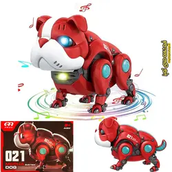 سگ رباتیک سنسور دار موزیکال مدل R11