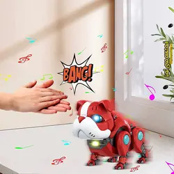 سگ رباتیک سنسور دار موزیکال مدل R11