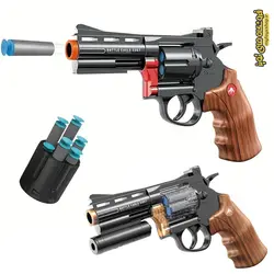 تفنگ هفت تیر مدل S357 تیر فومی