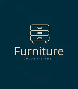 لوگوی مبلمان طرح شماره 345