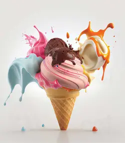 عکس بستنی طرح شماره 52