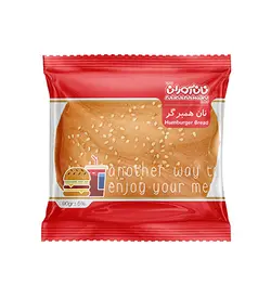 نان همبرگر نان آوران بسته یک عددی