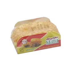 شيريني آردي تخميري با مغزي کرم کاکائو معيني پور مقدار70گرم