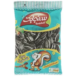 تخمه آفتابگردان سنجابک با طعم گلپر مقدار 105 گرم