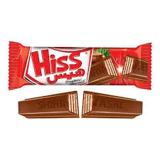 شیرین عسل – شکلات شیری با مغزی ویفر هیس ۲۱ گرم