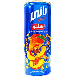 نوشیدنی هلو با تکه‌ های میوه رانی – 240 میلی لیتر