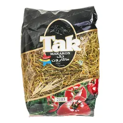 رشته فرنگی فیدلی با طعم سبزیجات تک ماکارون مقدار 500 گرمی