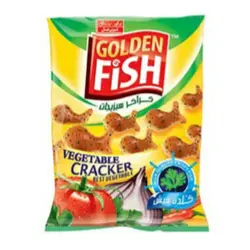 بیسکوئیت کراکر ماهی سبزیجات گلدن فیش شیرین عسل – 70 گرم