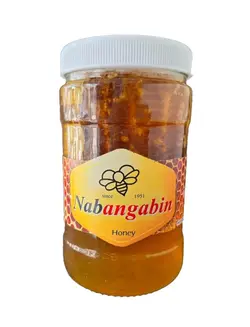 عسل موم دار مخلوط شهد و موم