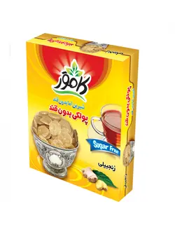 پولکی زنجبیلی بدون قند