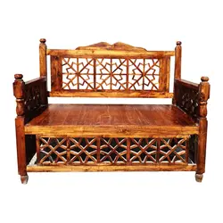 نیمکت مدل چوبی سنتی کد ۳۴