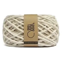 نخ مکرومه شیری تابیده ۳میل کد۲