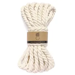 نخ مکرومه شیری تابیده ۱۰میل