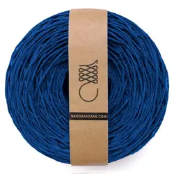 نخ کاغذی رافیا ترک آبی کاربنی – B4