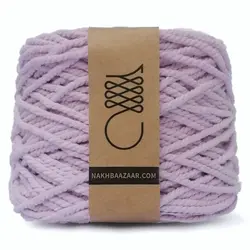 دوک نخ مکرومه سوسنی روشن تابیده ۴میل – S2