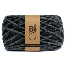 نخ مکرومه طوسی تابیده ۴میل – K2