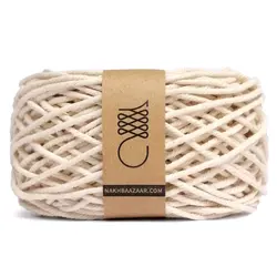 نخ مکرومه شیری اعلا تابیده ۲میل