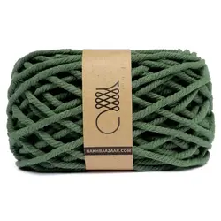 نخ مکرومه سبز لجنی تابیده ۴میل – Q8