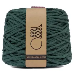 دوک نخ مکرومه سبز یشمی تابیده ۴میل – Q6