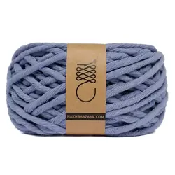 نخ مکرومه یاسی تیره نرمتاب ۴میل – S5