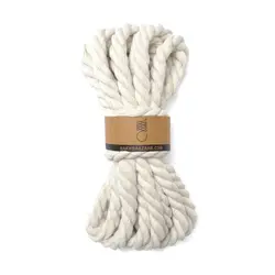 نخ مکرومه شیری تابیده ۱۲میل