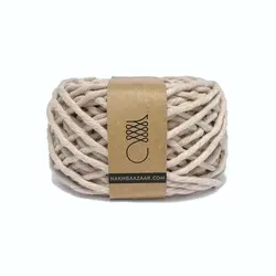 نخ مکرومه ‌کرم نرمتاب ۴میل