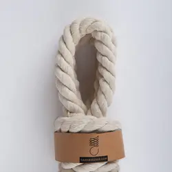 نخ مکرومه شیری تابیده ۳۰میل