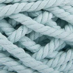 نخ مکرومه آبی یخی تابیده ۵میل