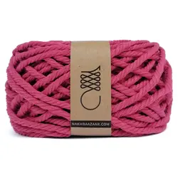 نخ مکرومه کالباسی تیره تابیده ۴میل – R6