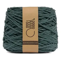 دوک نخ مکرومه کله‌غازی تیره تابیده ۴میل – Q4