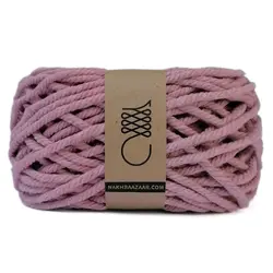 نخ مکرومه پیازی روشن تابیده ۴میل – P6