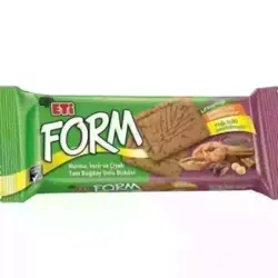 یسکویت سبوس‌دار با طعم خرما .انجیر. فندق.فلفل قرمز اتی 50 گرم Eti Form