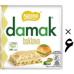 شکلات باقلوا کام نستله 6 عددی Nestle Damak