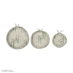 ست 3 تکه دمکنی آشپزخانه نمک مدل پولکی