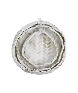 سرویس لوازم پارچه ای آشپزخانه 7 تکه نمک مدل پولکی