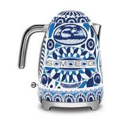 کتری برقی ساده اسمگ مدل KLF03 دولچی گابانا آبی